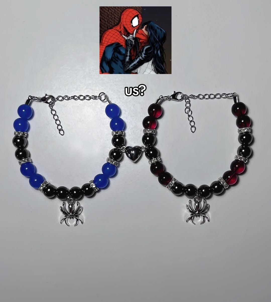 Spiderman x Spider Women Matching Bracelet