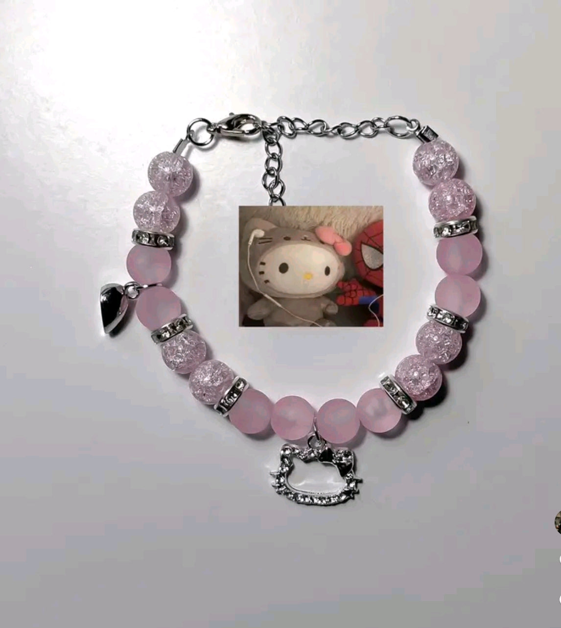 🕸️🩷 Spider-Man & Hello Kitty Matching Bracelet 🩷🕸️